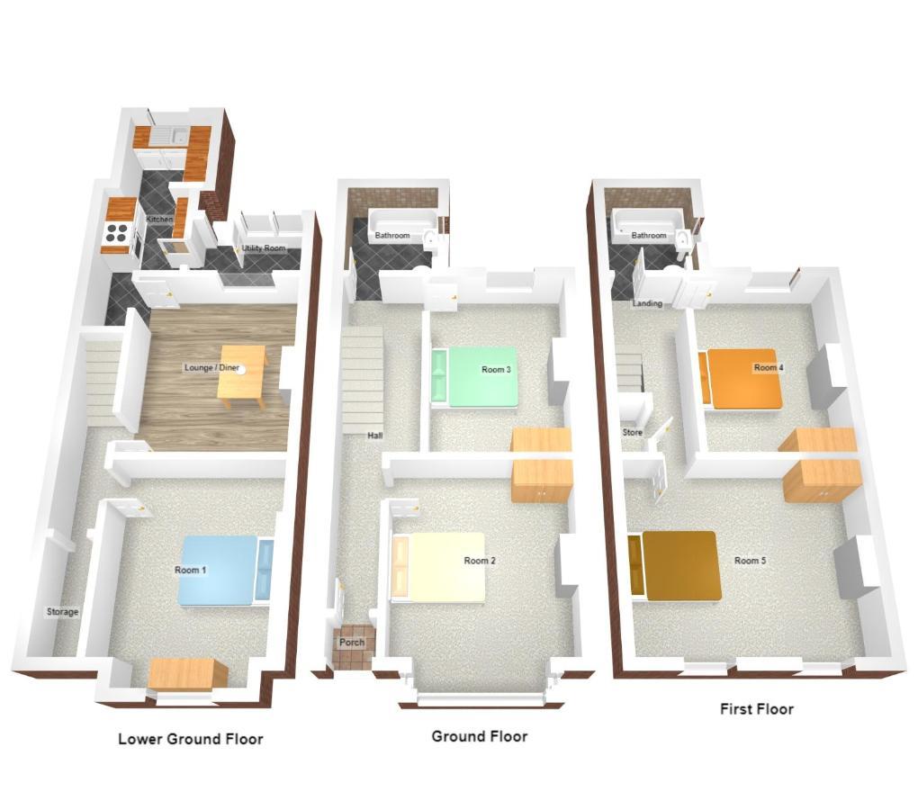 Wistaston House By Yourstays 5 Double Bedrooms And 2 Bathrooms, Great For Groups! Book Now! Крю Екстер'єр фото